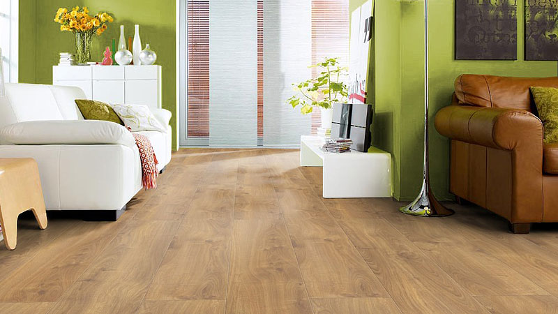 Ламинат Haro Tritty 100 Gran Via 4V дуб натур 526703 фото в интерьере